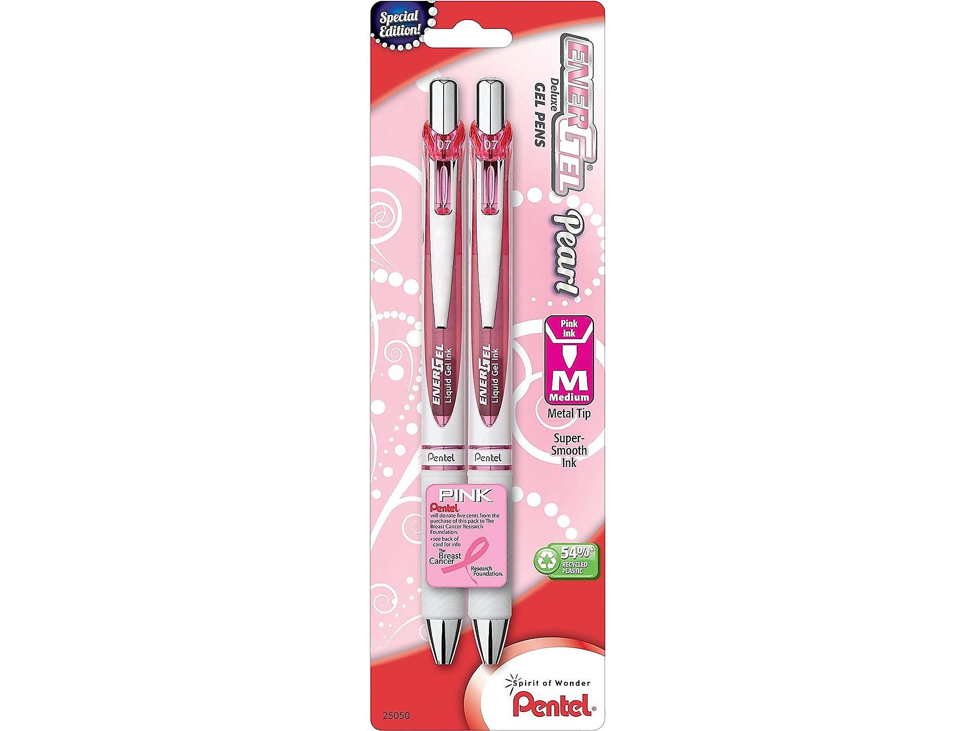 超激レアルアー　OGU PEN 20cm 39g グラデーションピンク Amazon.com: Pentel Pink BCA EnerGel Pearl RTX Retractable Gel Pen