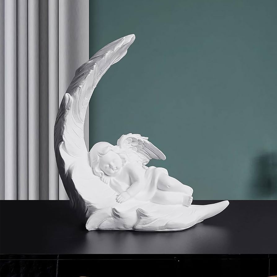 天使の像 羽付き　ミハエルネグリン 61jgLFhcVZL._AC_UF894,