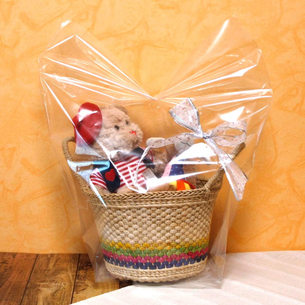 Amazon.co.jp: OPP袋 テープなし 横500x縦700mm (50枚) 30ミクロン