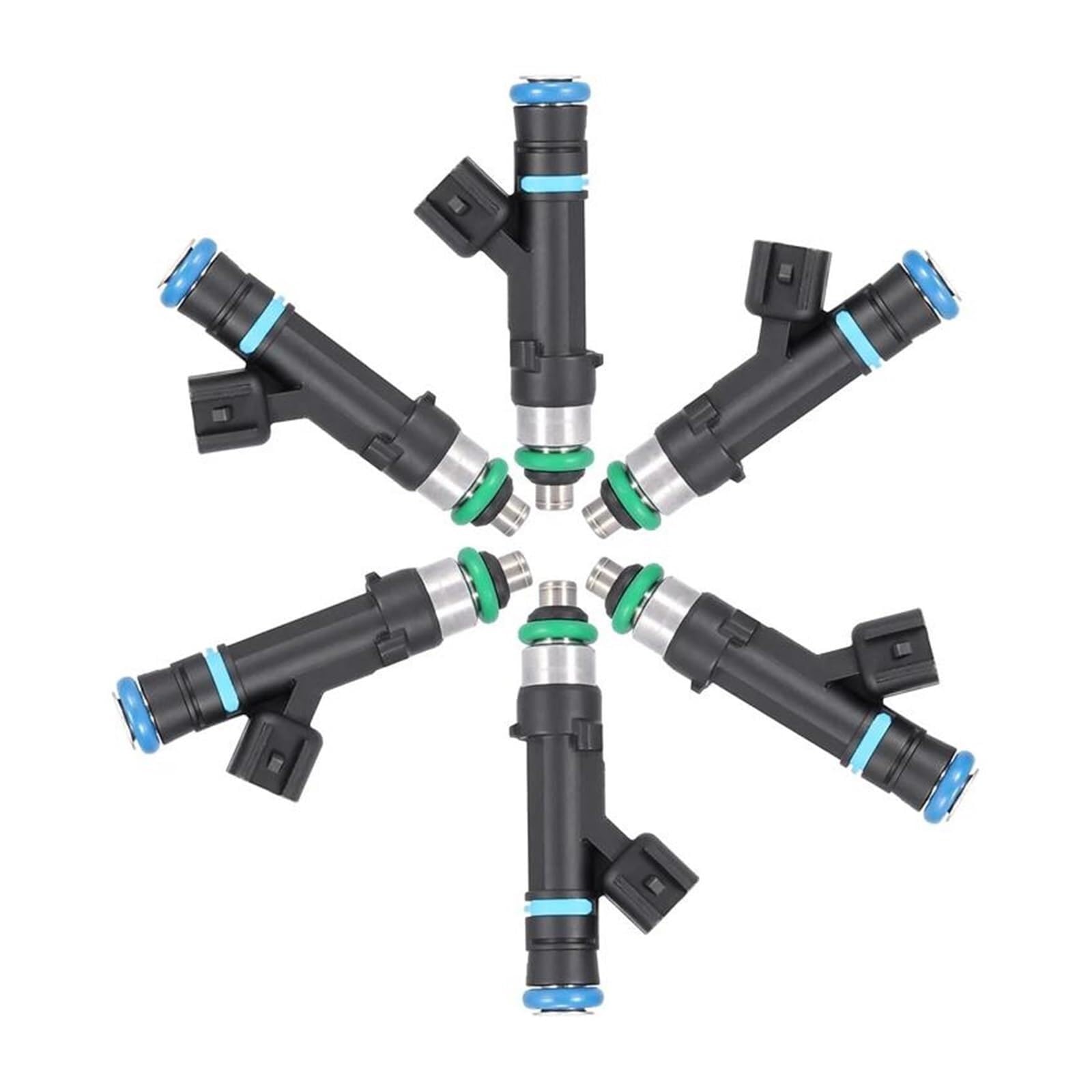 Diesel Injector Petrol Fuel Injector for Dodge for Dakota for Nitro for 1500 0280158020 53032701AA RL032701AA 6PCS