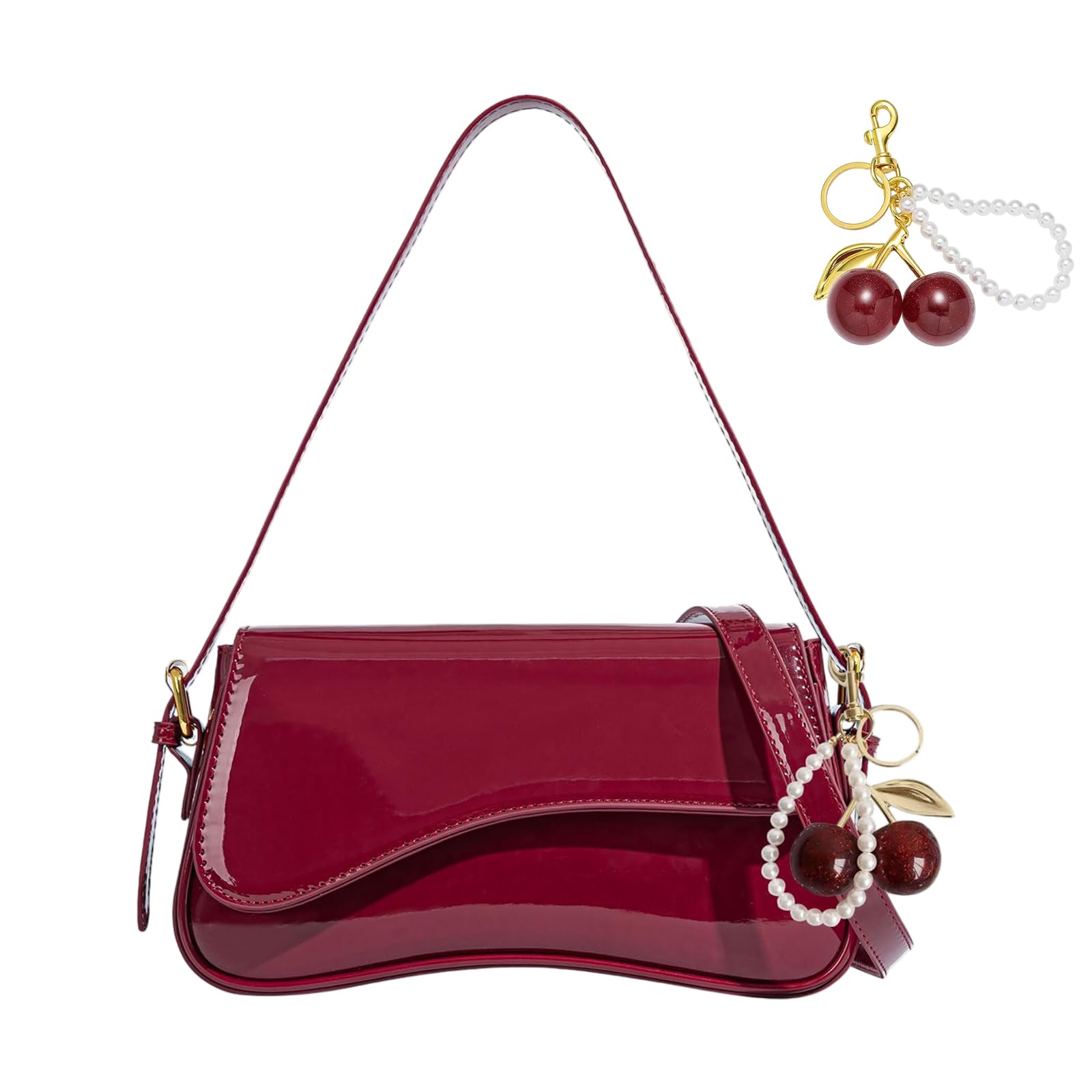 Petite pochette femme en similicuir pour sorties urbaines et soirées