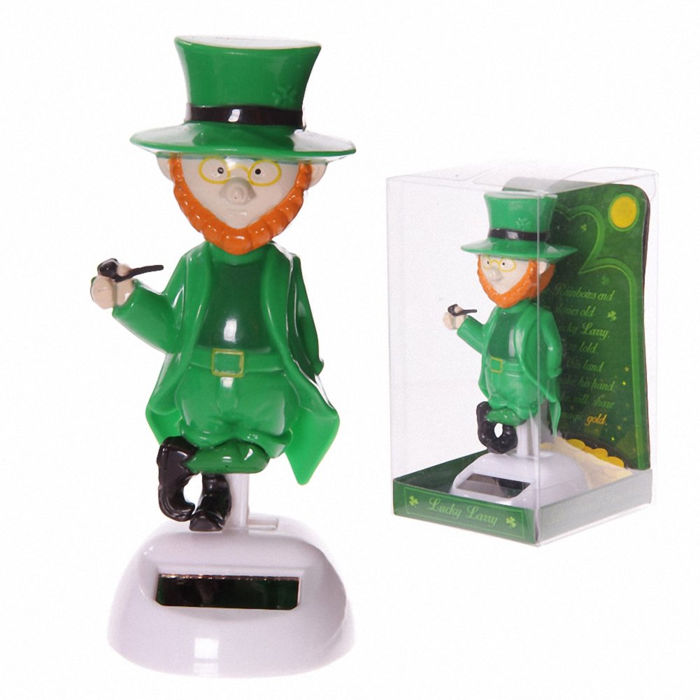 Fun Novelty Solar Pal Leprechaun PDS