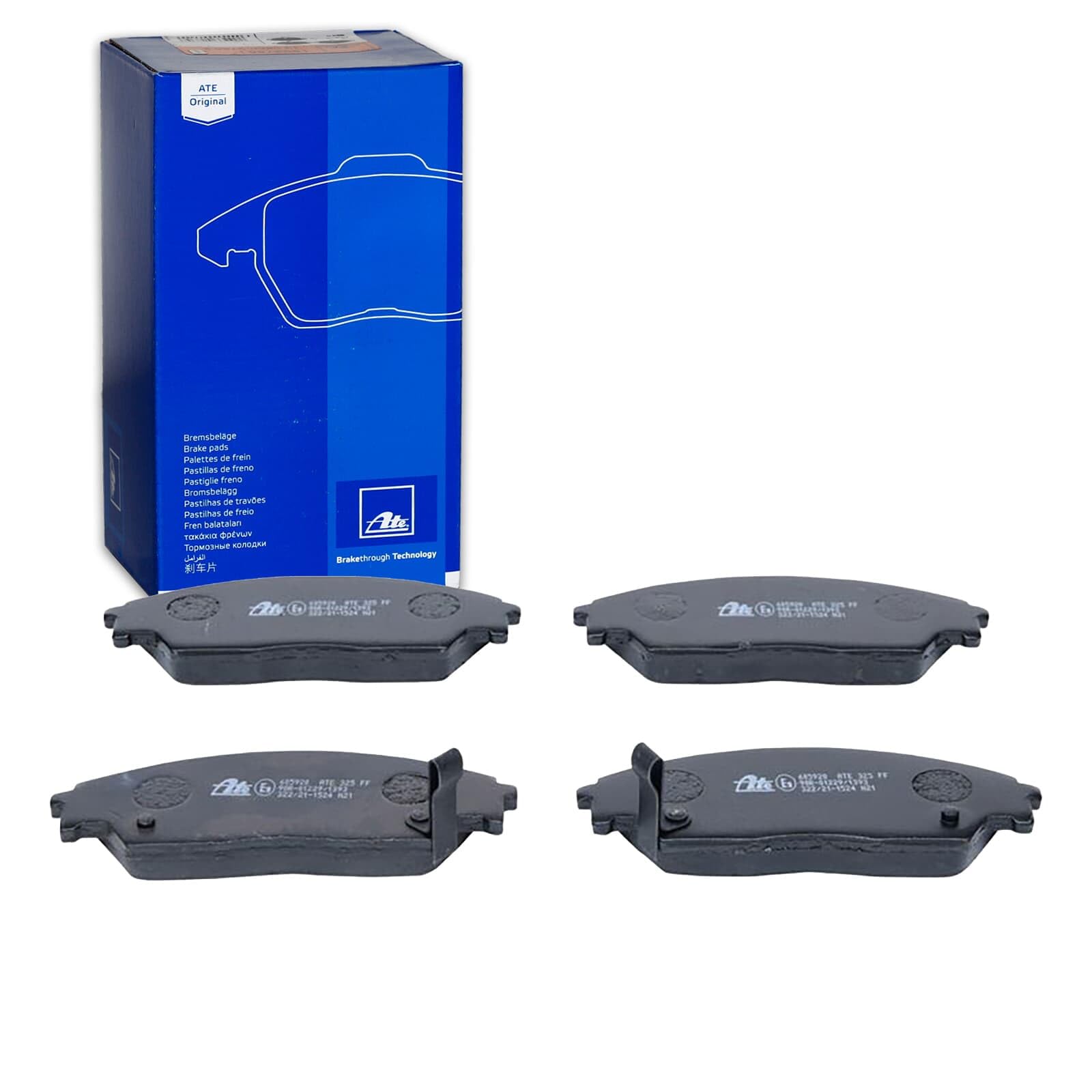 Ate 13046059202 Set Pastiglie Freno A Disco-image