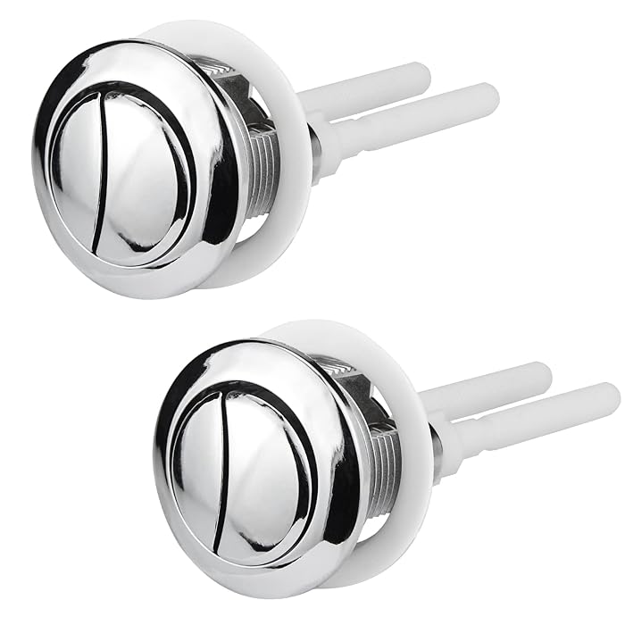 Buy Toilet Push Button Flush Replacement 2 Pack, Ancable Dual Toilet