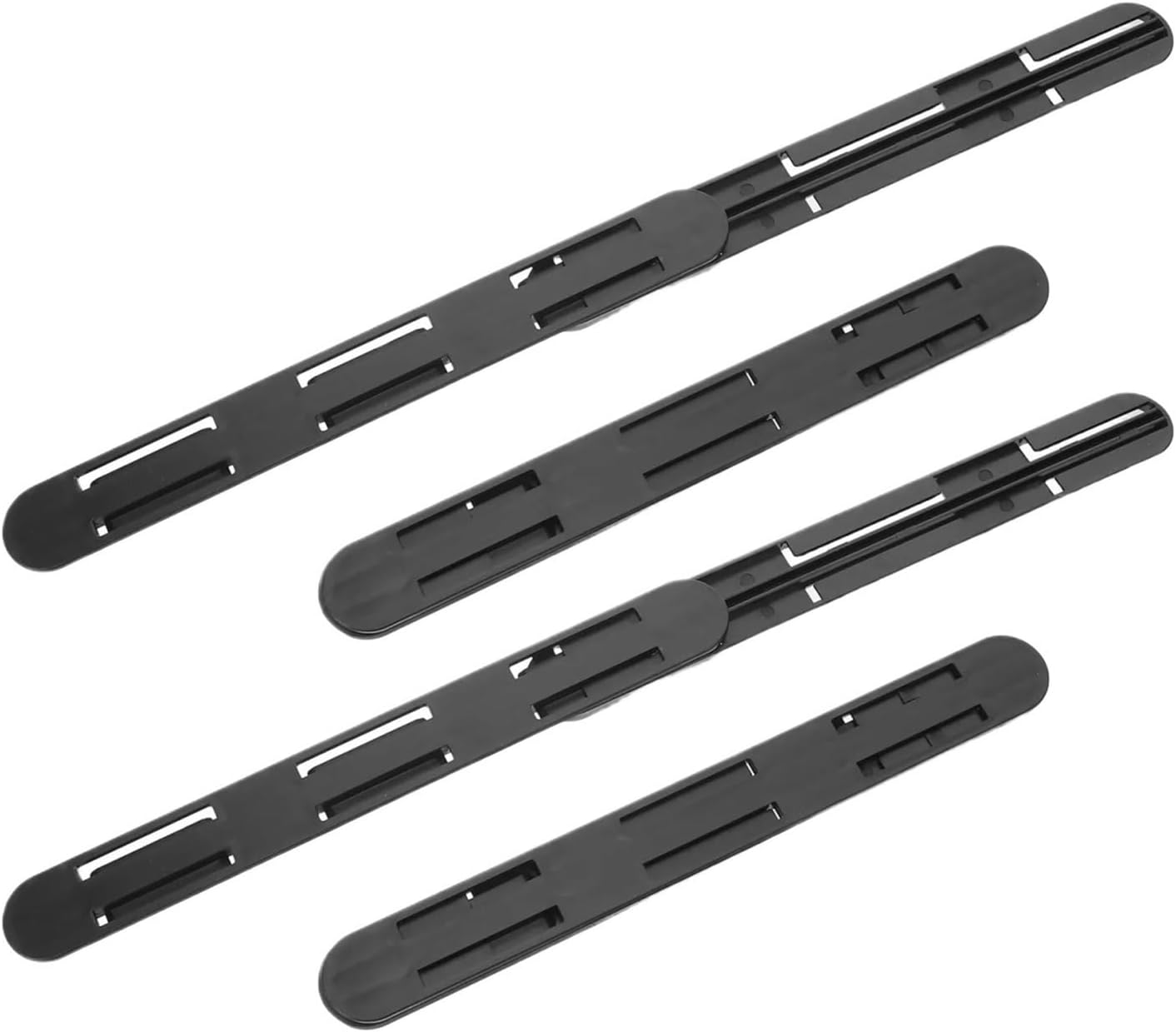 Full Extension Drawer Slides 4pcs Drawer Slides Quiet Replacement Track for Kitchen Bedroom
