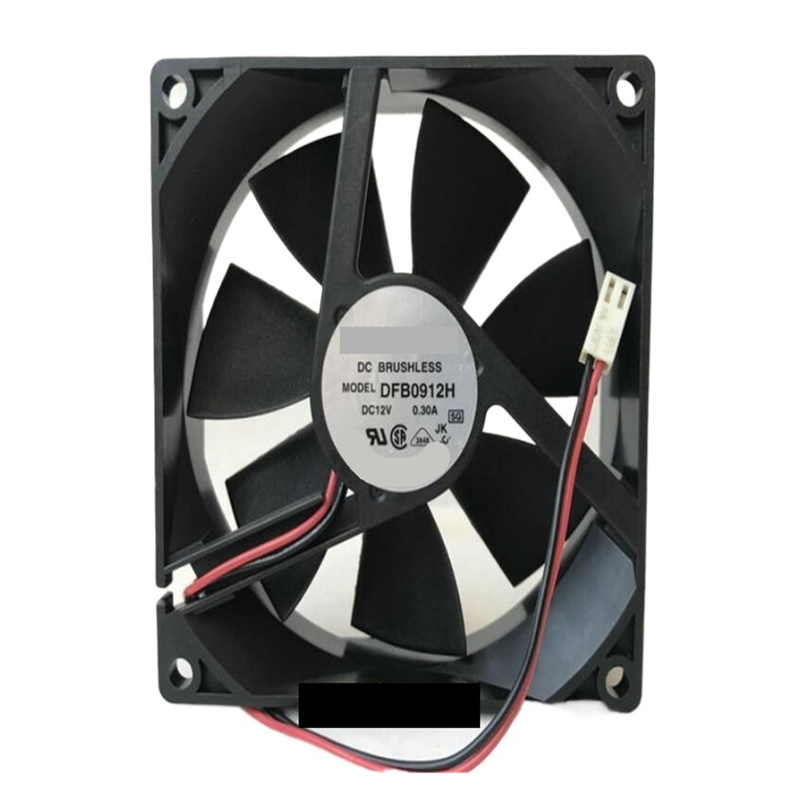 UITGVDQAT 9025 DFB0912H DC12V 0.30A 9CM 90 * 25MM 2-wire fan