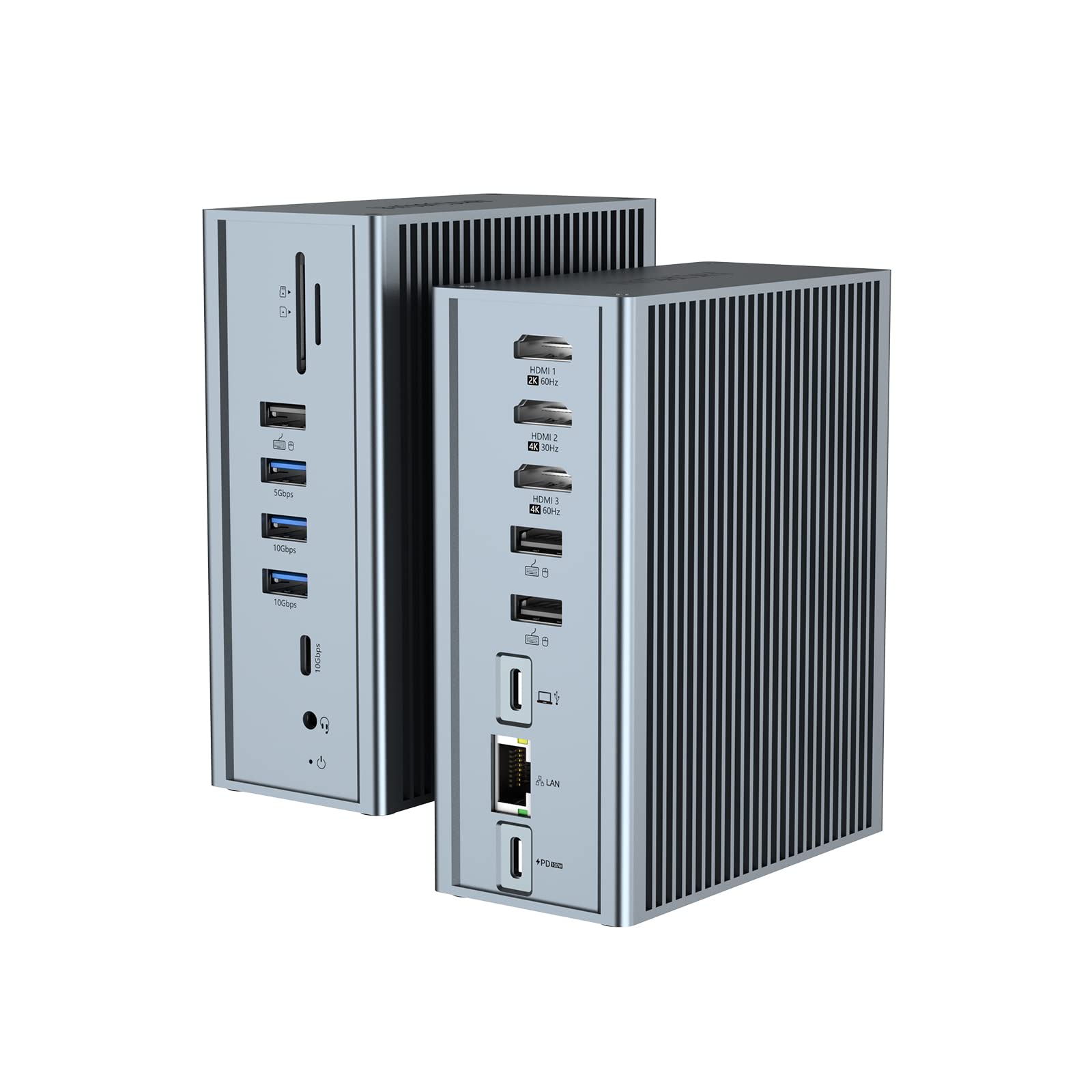 USB C ドッキングステーション type c Dock 【16 in 1】 Amazon.co.jp: USB Cドッキングステーション 16 in 1 クアドラプル