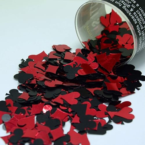 Mezcla de confeti - Black Jack Casino - Paquete al por menor #8428 QS0