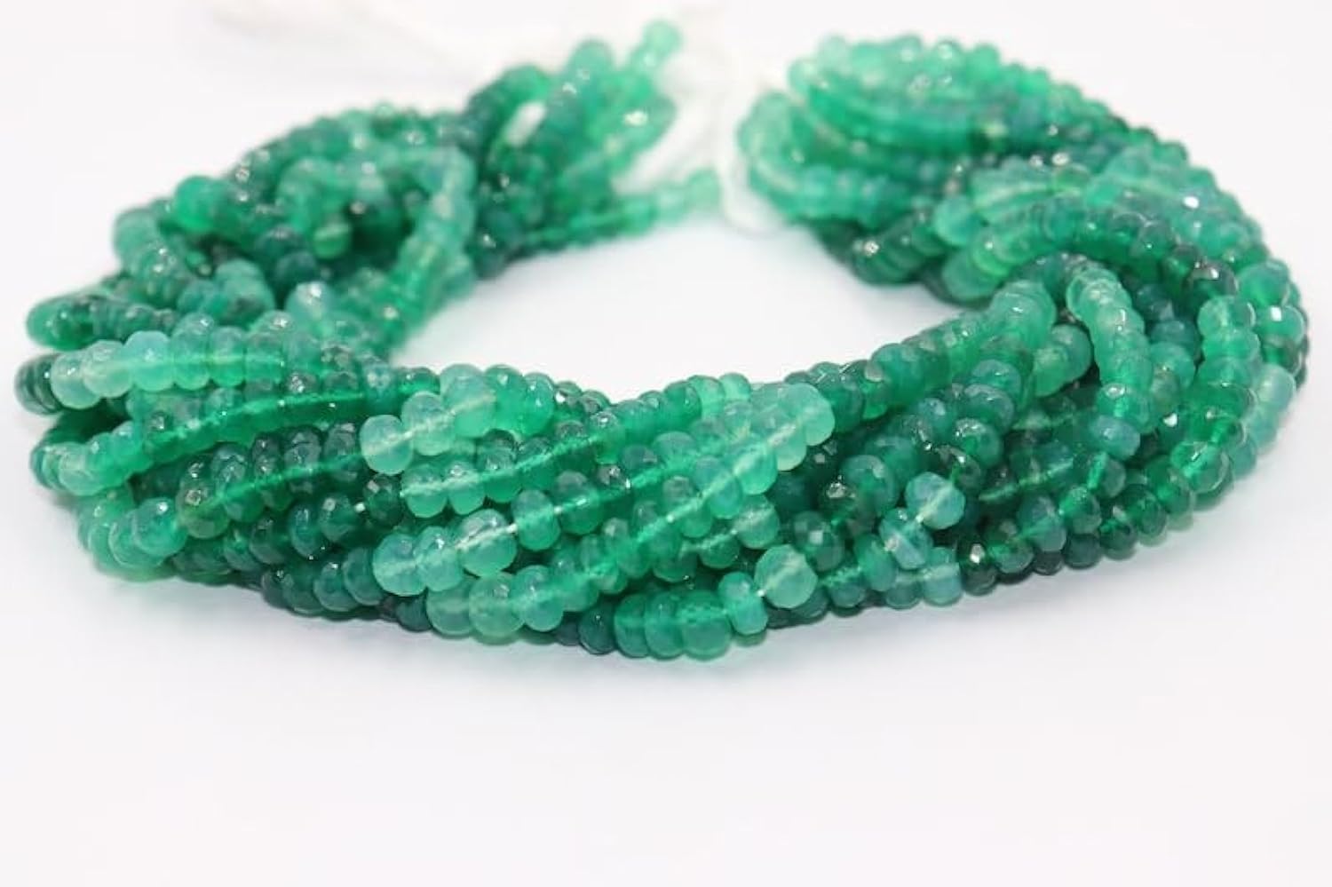 Perles onyx naturel de 7mm pour ateliers créatifs et bijoux DIY