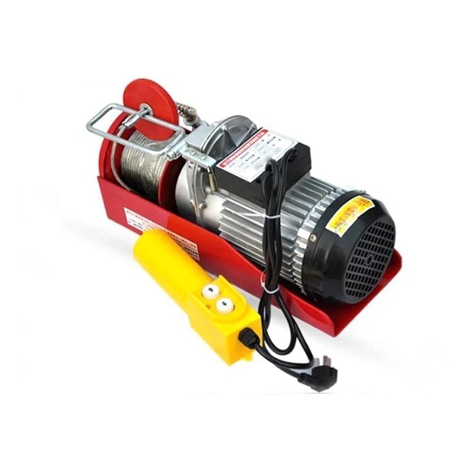 980 W Mini-Elektro-Hebekran, Tragbar, 200–400 Kg, 12 Meter, Kleiner Heimkran, Renovierungskran, 220 V, M/min Elektrischer Hebezeug-Stützarm flaschenzug