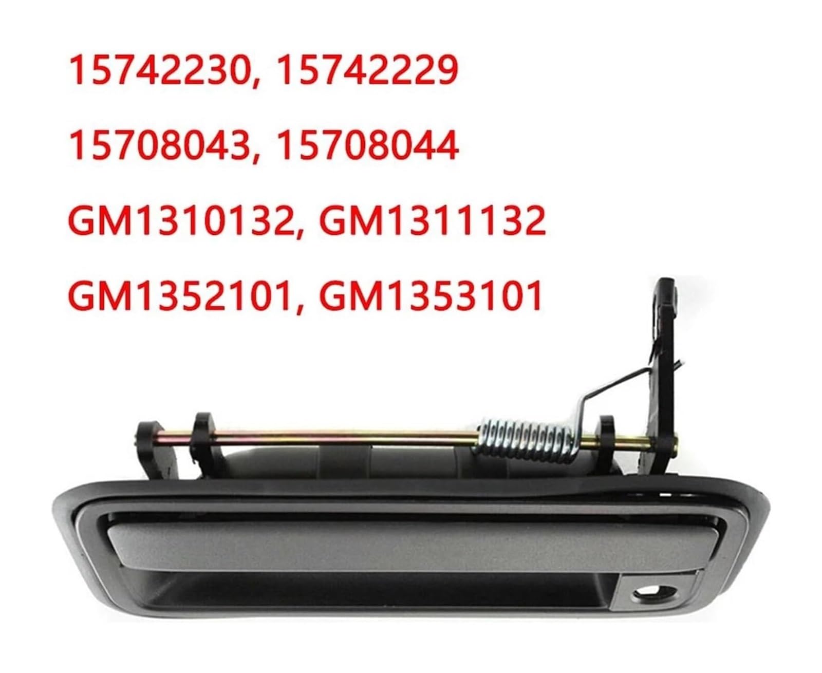 Maniglia Della Porta Per Pickup Per Suburban Per Yukon Maniglie Portiere Anteriori Sinistra Destra Esterne Interne Dell'auto 15742229