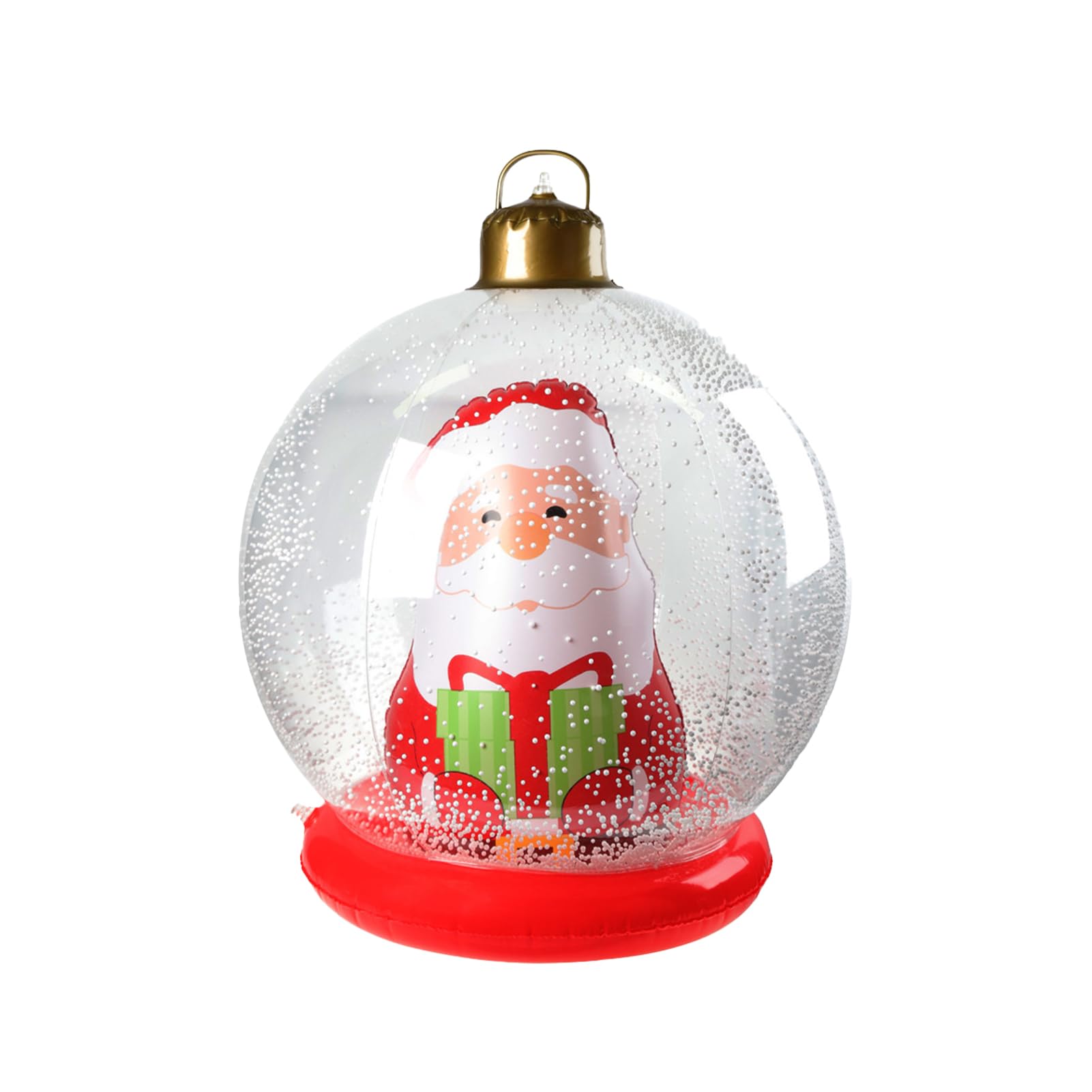 Boule de Noël gonflable géante pour émerveiller vos enfants