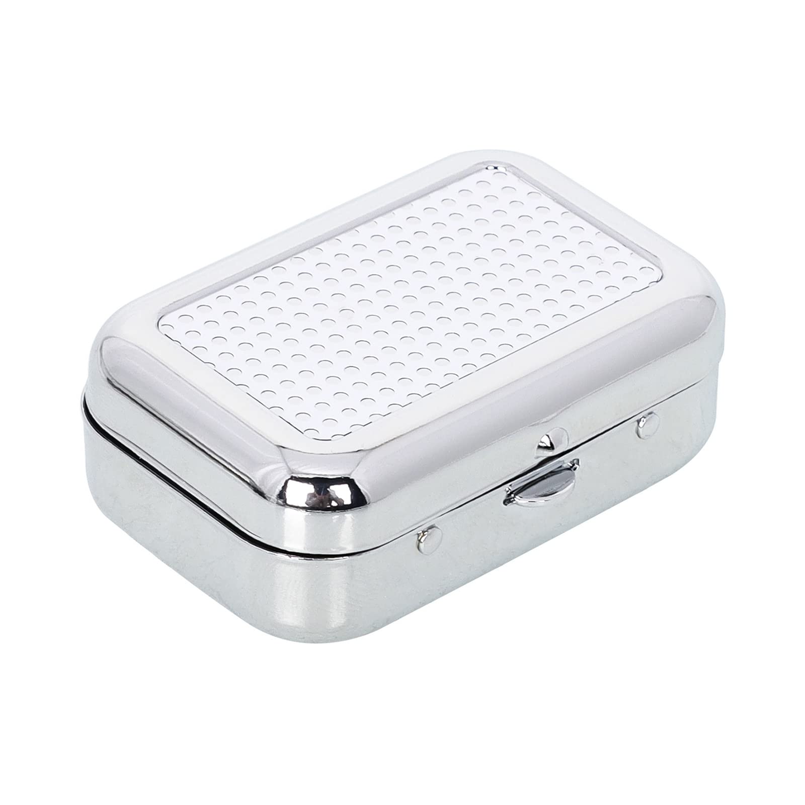 Mini Compact Portable Ashtray, Stainless Steel Table-top Ash Tray