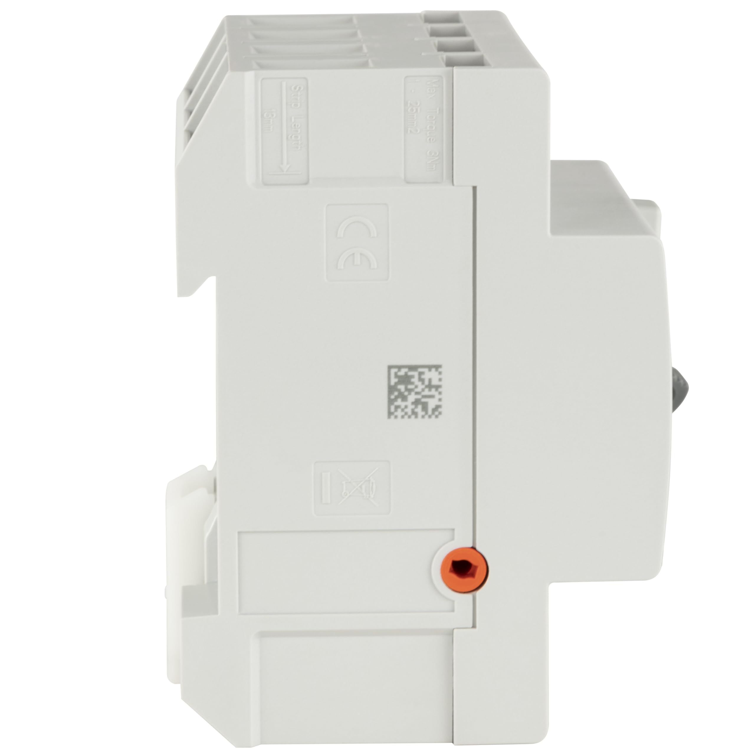 REV 0505486555 FI, wyłącznik ochronny 4-biegunowy, wysokość 68 mm, 40 A, 0,3 A, typ A, szary