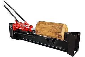 Torin BIG RED Manual Hydraulic ATGS012 12-Ton Vertical Hydraulic Wood Log Splitter