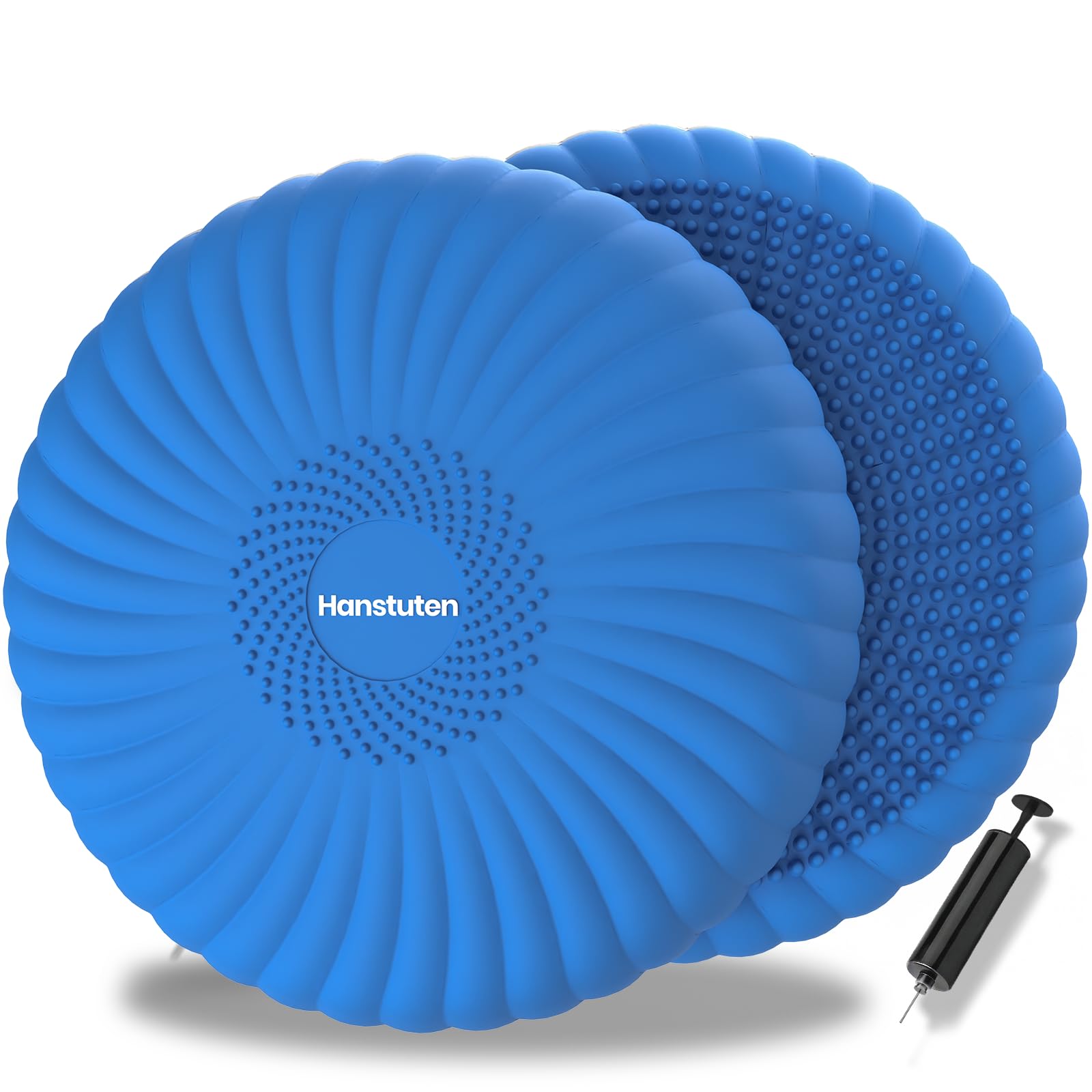 Wobble Cushion Core Balance Disc, Wiggle Seat with Inflation Pump