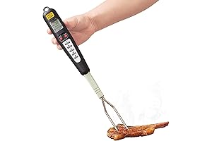 80-09 Digital Instant Read Meat Thermometer with Fork
