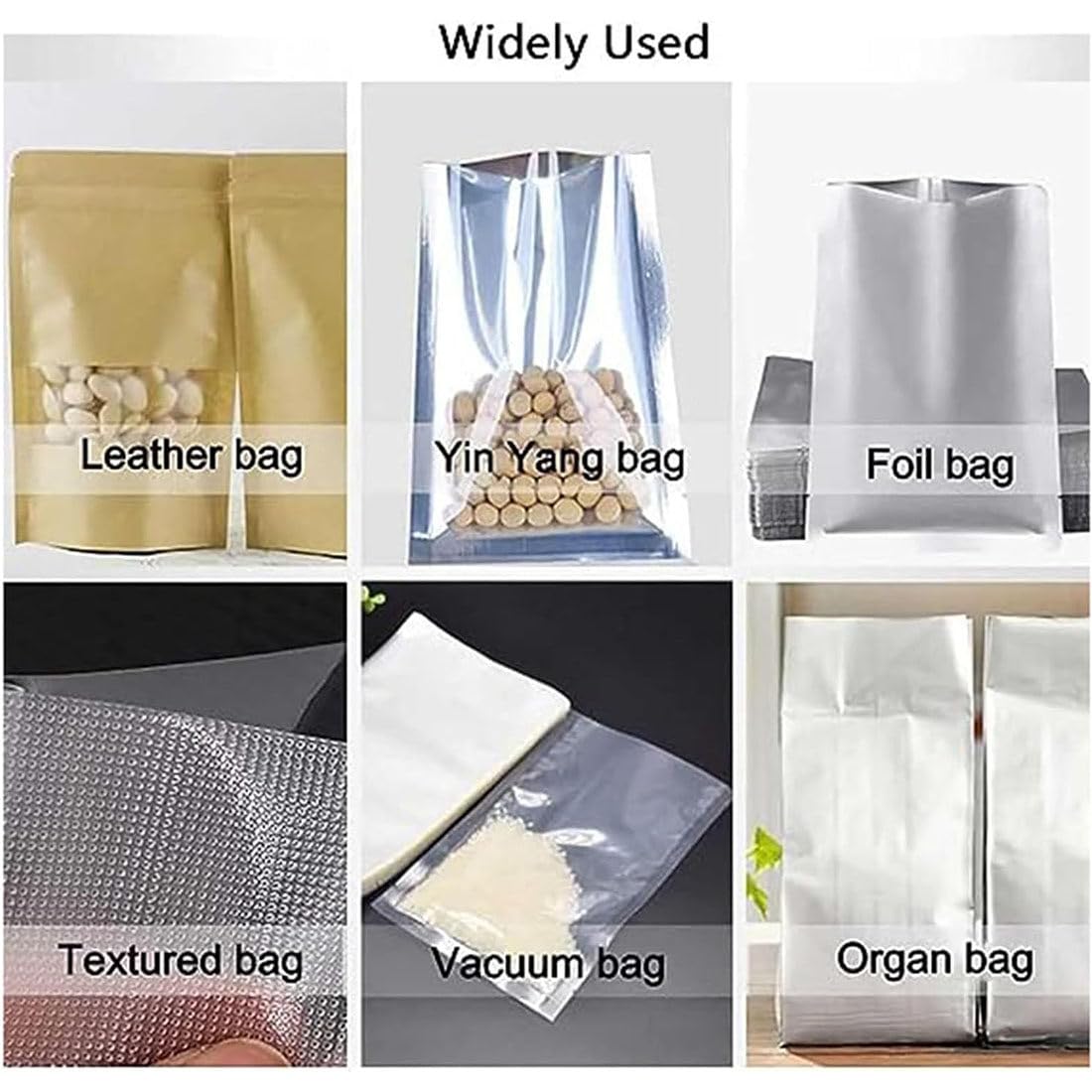 Sigillante a impulso a pedale con taglierina, chiusura a caldo da 300 mm per sigillatrice di sacchetti di plastica, sigillante ad impulsi commerciale per uso industriale