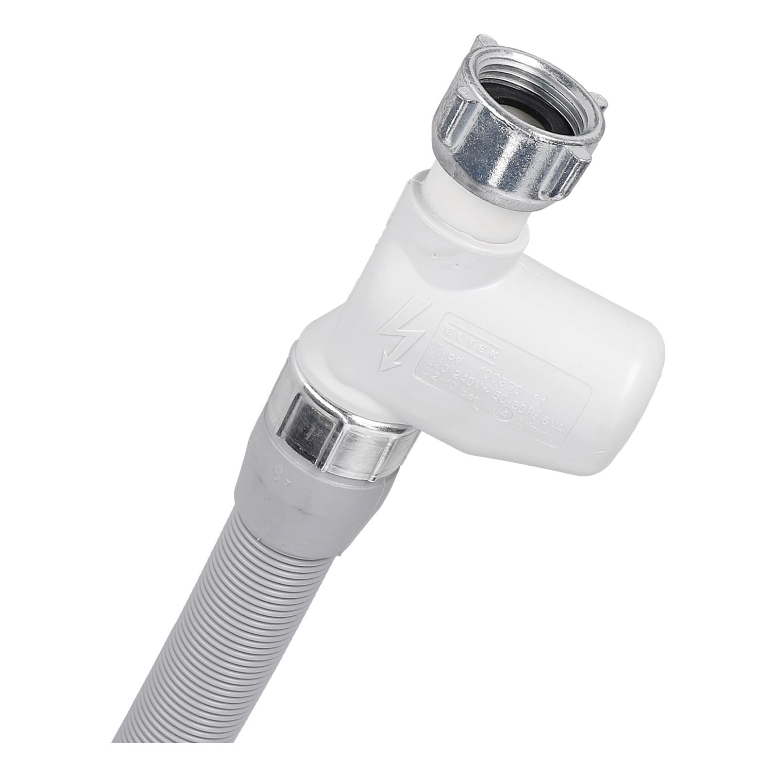 LPPP Manguera de entrada 1,7 m compatible con AEG 1115765123 lavavajillas | para Aquastop, manguera de seguridad, 111576502/4, 1115765008, Electrolux, Juno, Zanussi, conexión eléctrica