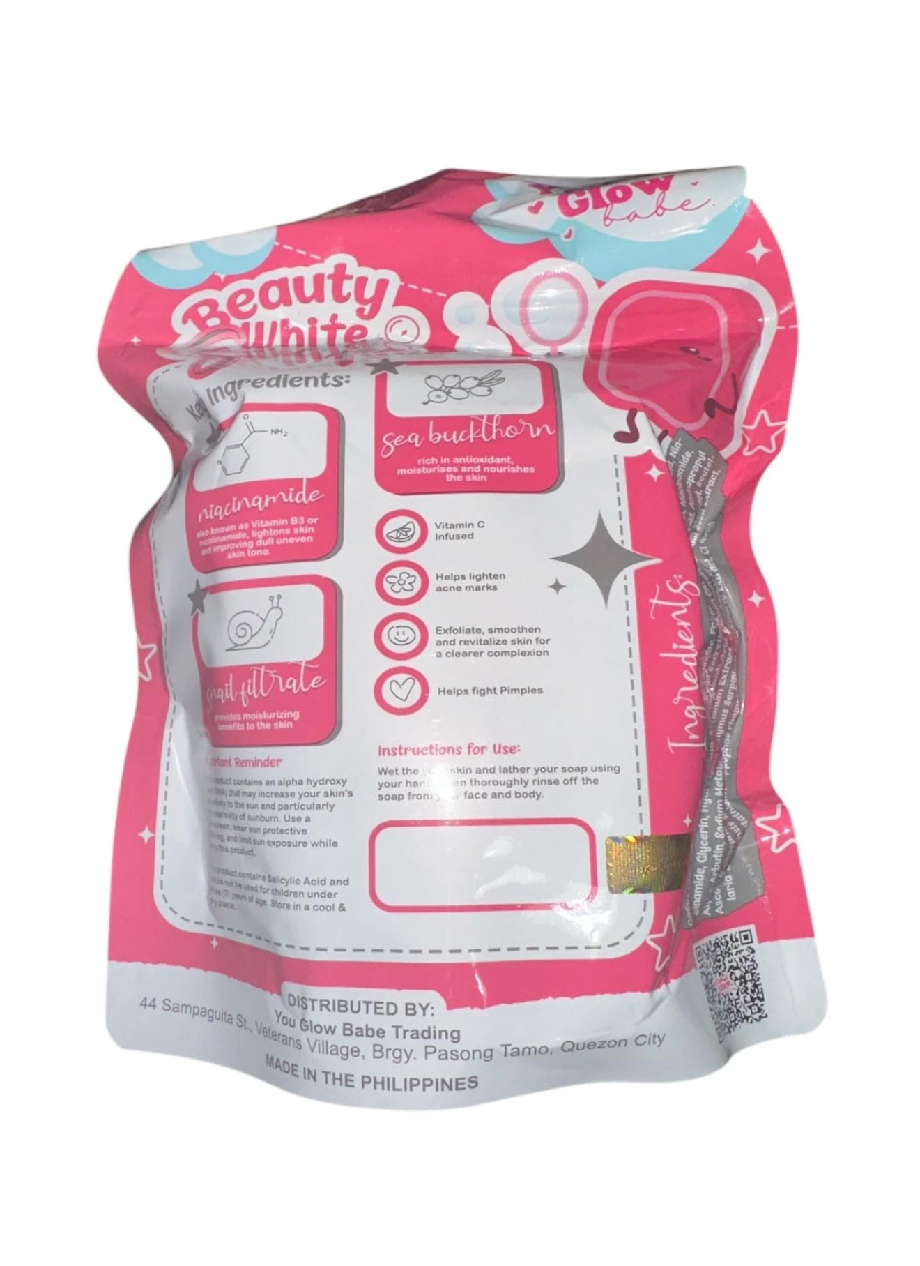 You Glow Babe Beauty White Soap