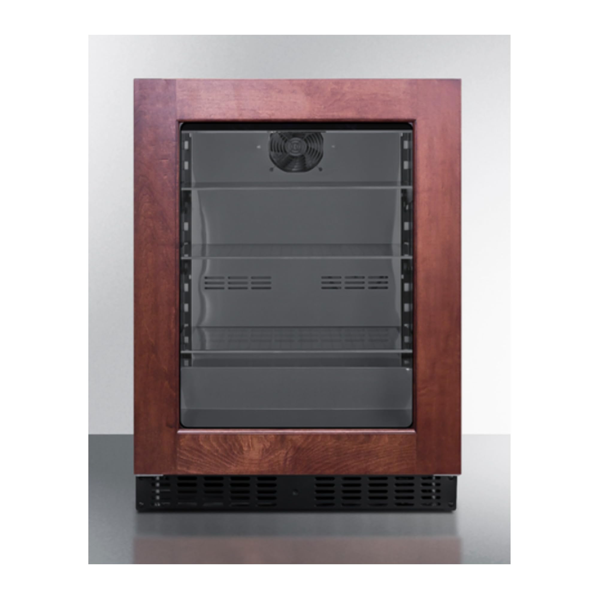 Summit ASDG2411PNRLHD 23.38 in. 3.25 cu. ft. Wide Built-in Beverage Center - Black