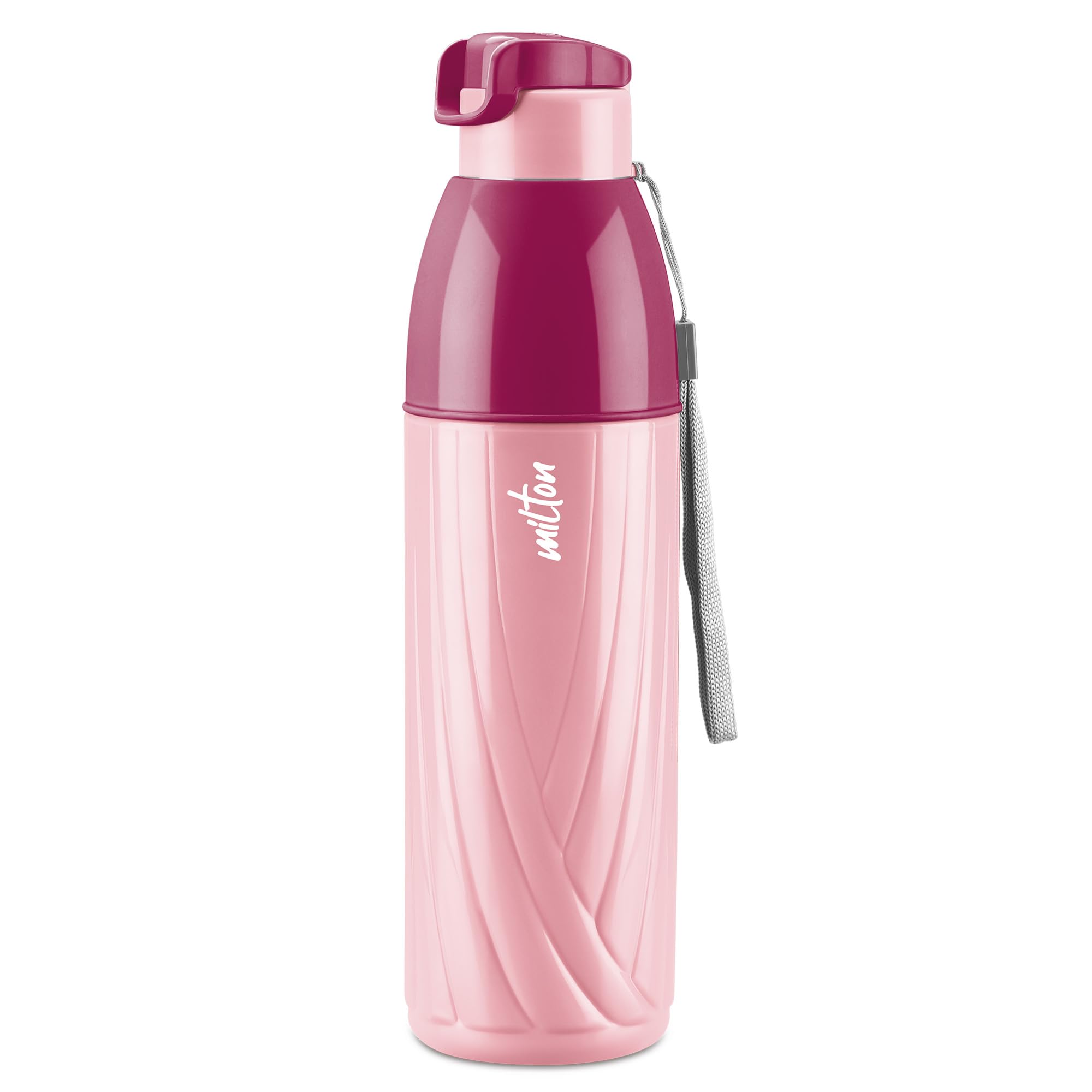 Milton Steel Glacier 900 PU Insulated Inner Stainless Steel Water Bottle, 1 Piece, 630 ml, Pink| Easy Grip | Leak Proof | Hot or Cold | School | Office |Treking | Travel Bottle (B0D5VFTPV5) Amazon Price History, Amazon Price Tracker