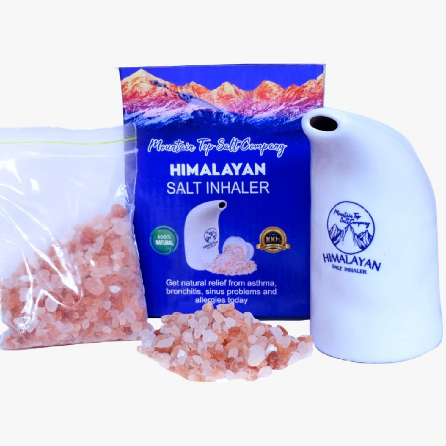 Buy Mountain Top Salt Company All Natural Ceramic Himalayan Salt