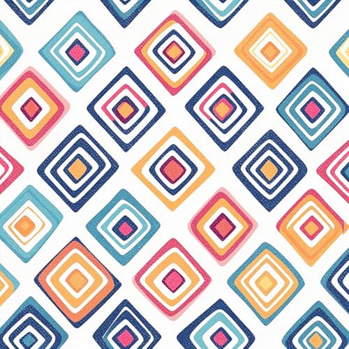 HOMETITUTE Colorful Diamond Vinyl Tile