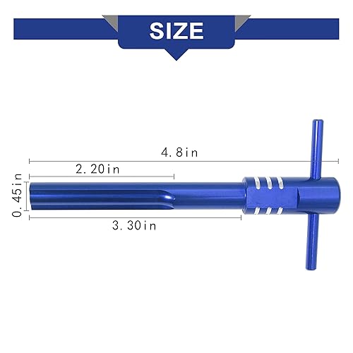 Miniatura 15 de Kit de herramientas de alineación de carcasa de interruptor de encendido para motocicleta 943 compatible con Harley Street Glide 2003-2013 (rojo)