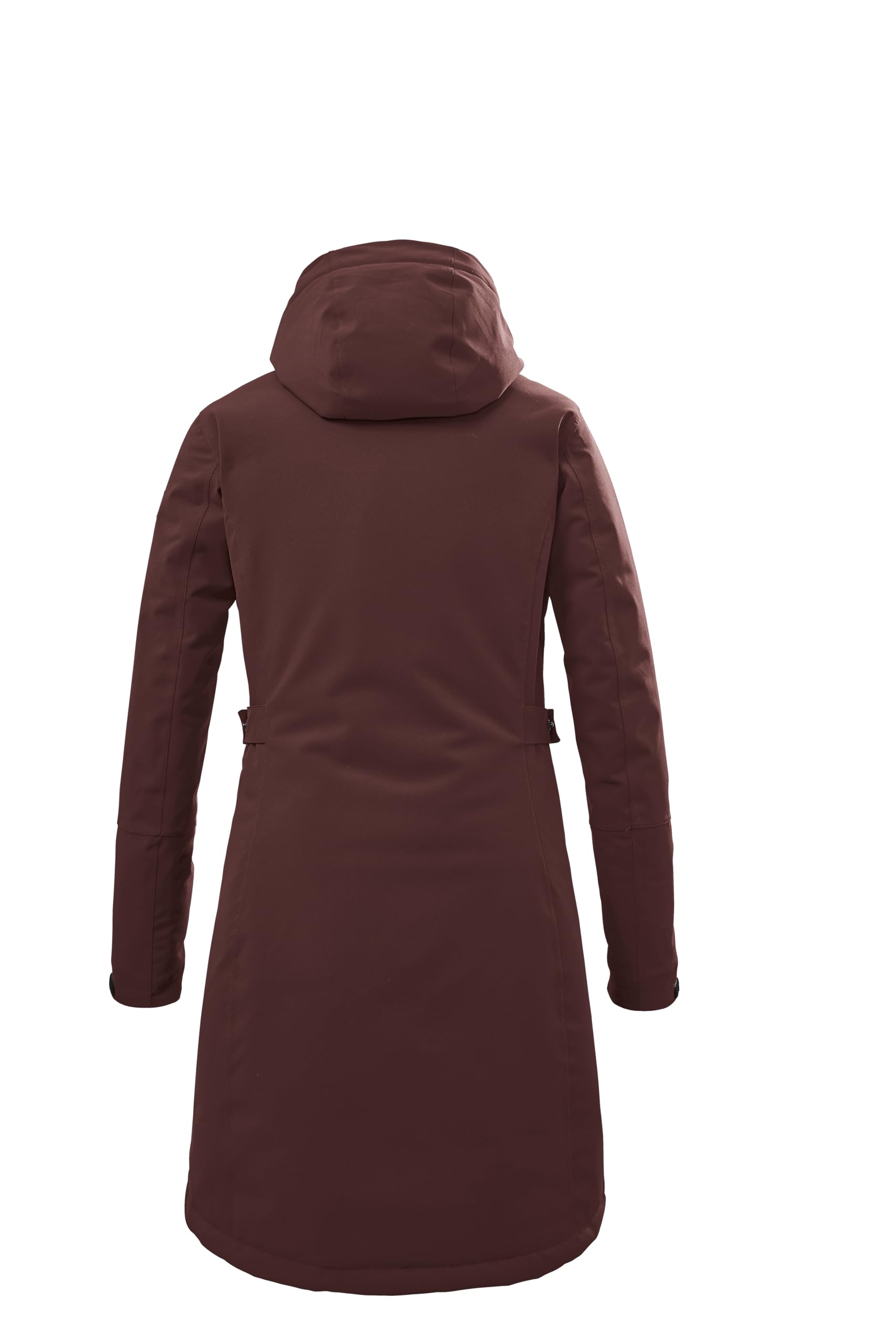 Killtec Mujer Parka invierno funcional KOW 165 WMN PRK | Abrigo para frío repelente al agua y cortavientos, transpirable 3.000 g/m²/24 h, con forro polar Teddy y capucha desmontable