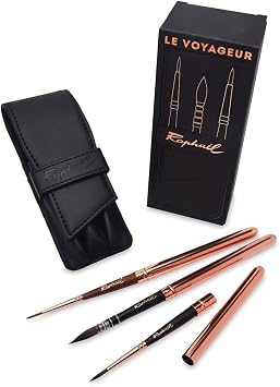 Sennelier raphael Raphael Watercolor Brush Portable Leather Set