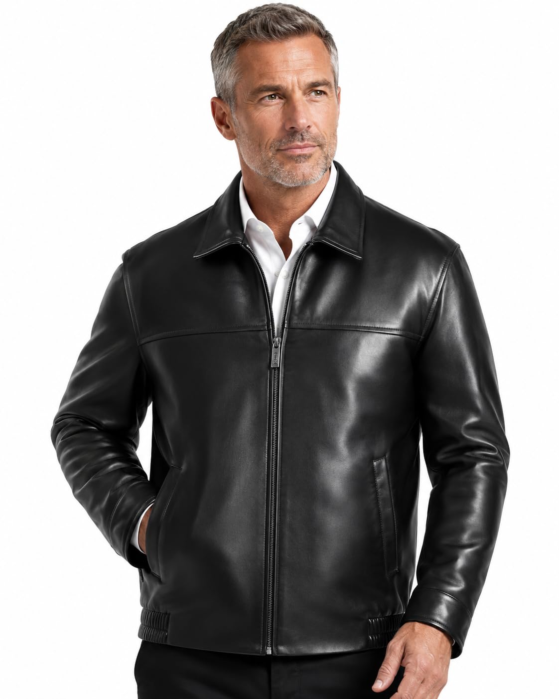 Men's New Zealand Lambskin Leather Jacket
