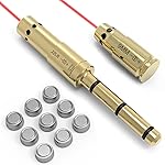 StrongTools Laser Boresighter 22LR, 9MM Laser BoreSight Tool, Red Dot Boresighting Kit for Hunting with AG3 Batteries