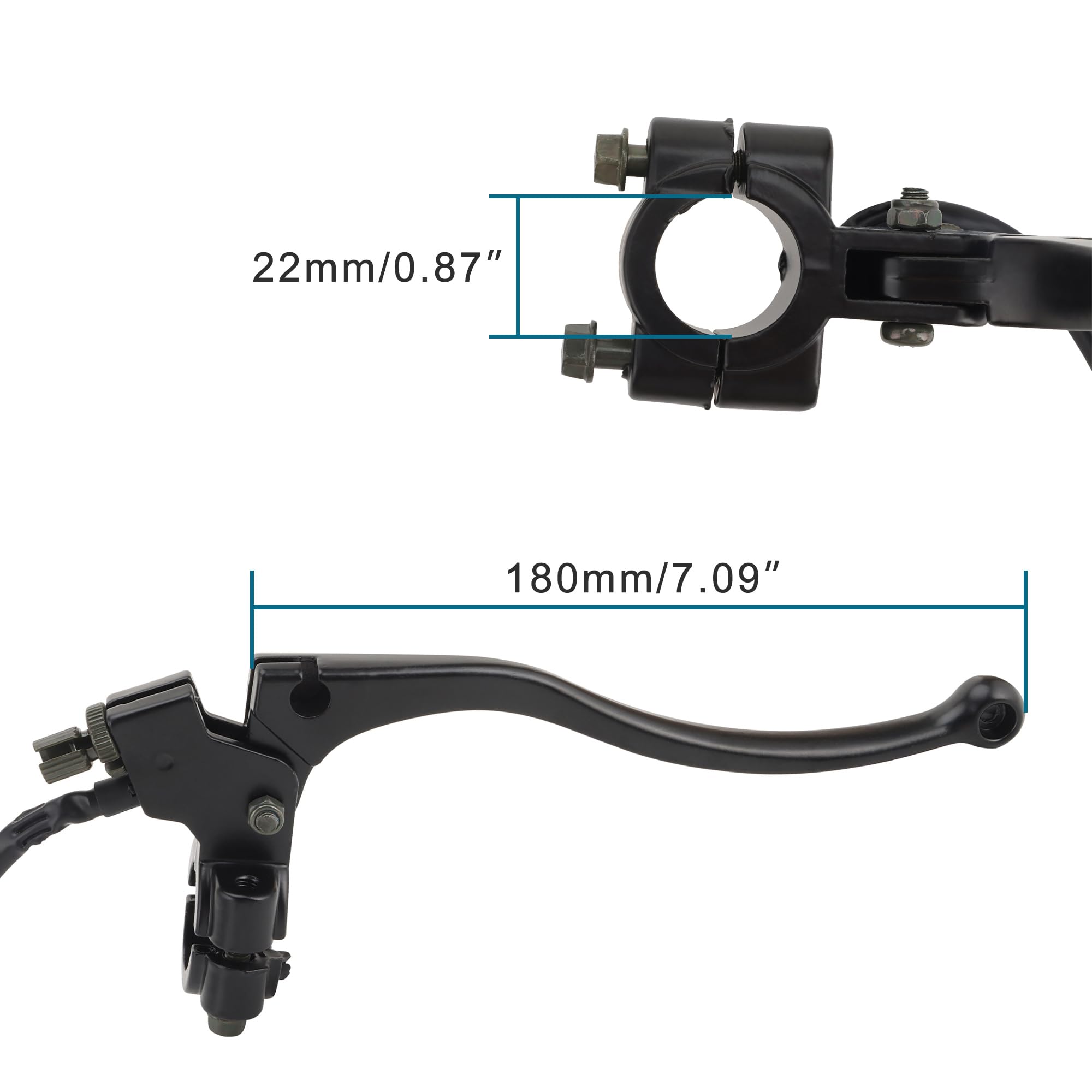 GOOFIT Universale 7/8'' Leve frizione sostituzione per moto con cavo sostituzione per 150cc 200cc 250cc Dirt Pit Bike cinese