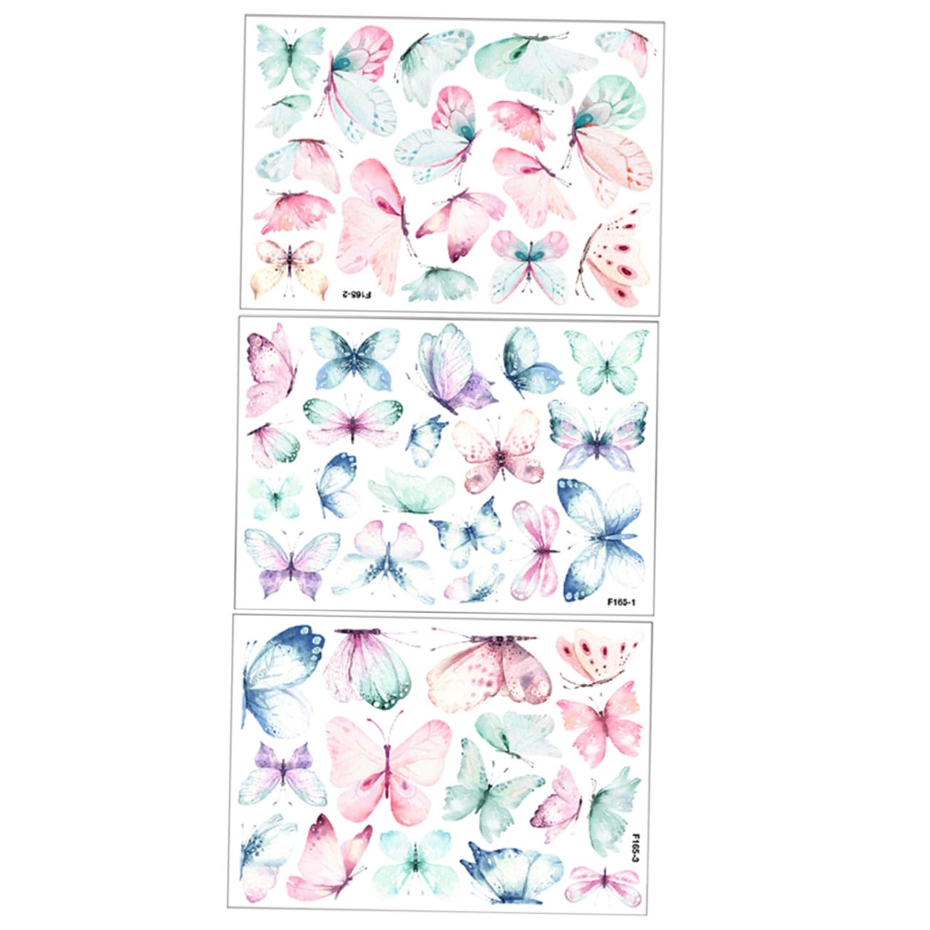 Zerodeko 5sets Adesivi Murali Farfalle Luminose Decorazioni Murali Rimovibili Per Camerette Adesivi Impermeabili Per Stanze Di Ragazzo Ragazza Di Design Unico e Creativo