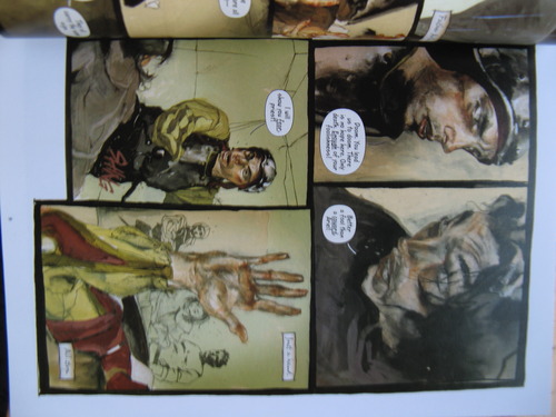 So-so comic book. ugly faces