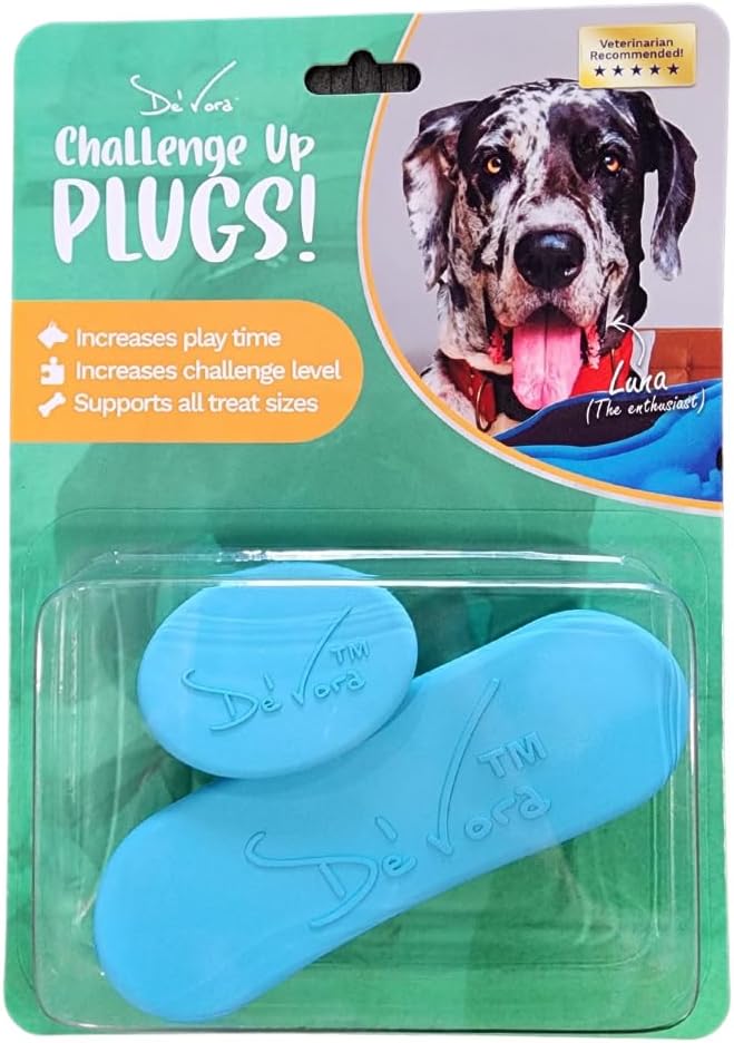 De' Vora Challenge Up Plugs - 2ct - Scratch Square (Large/Extra Large)