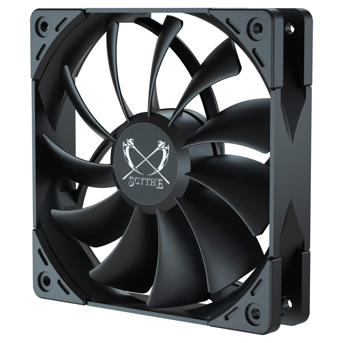 CPU Cooling Fans Scythe Kaze Flex Slim 120mm RGB LED Fan No Controller