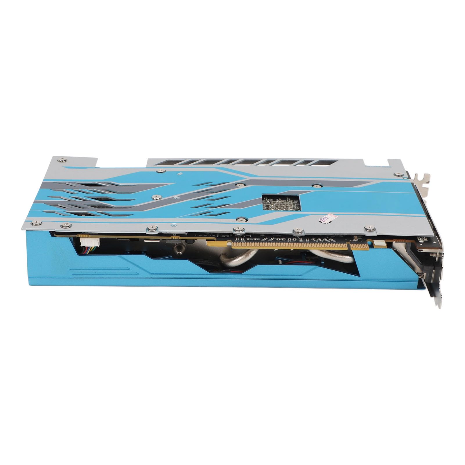 VBESTLIFE Karta Graficzna RX590 8 GB, Procesor Graficzny GDDR5 256-bitowy, Karta Graficzna do Gier PCIE 3.0 X16 8000 MHz, Karta Graficzna do Komputera Stacjonarnego z 2 Portami HDMI, 2
