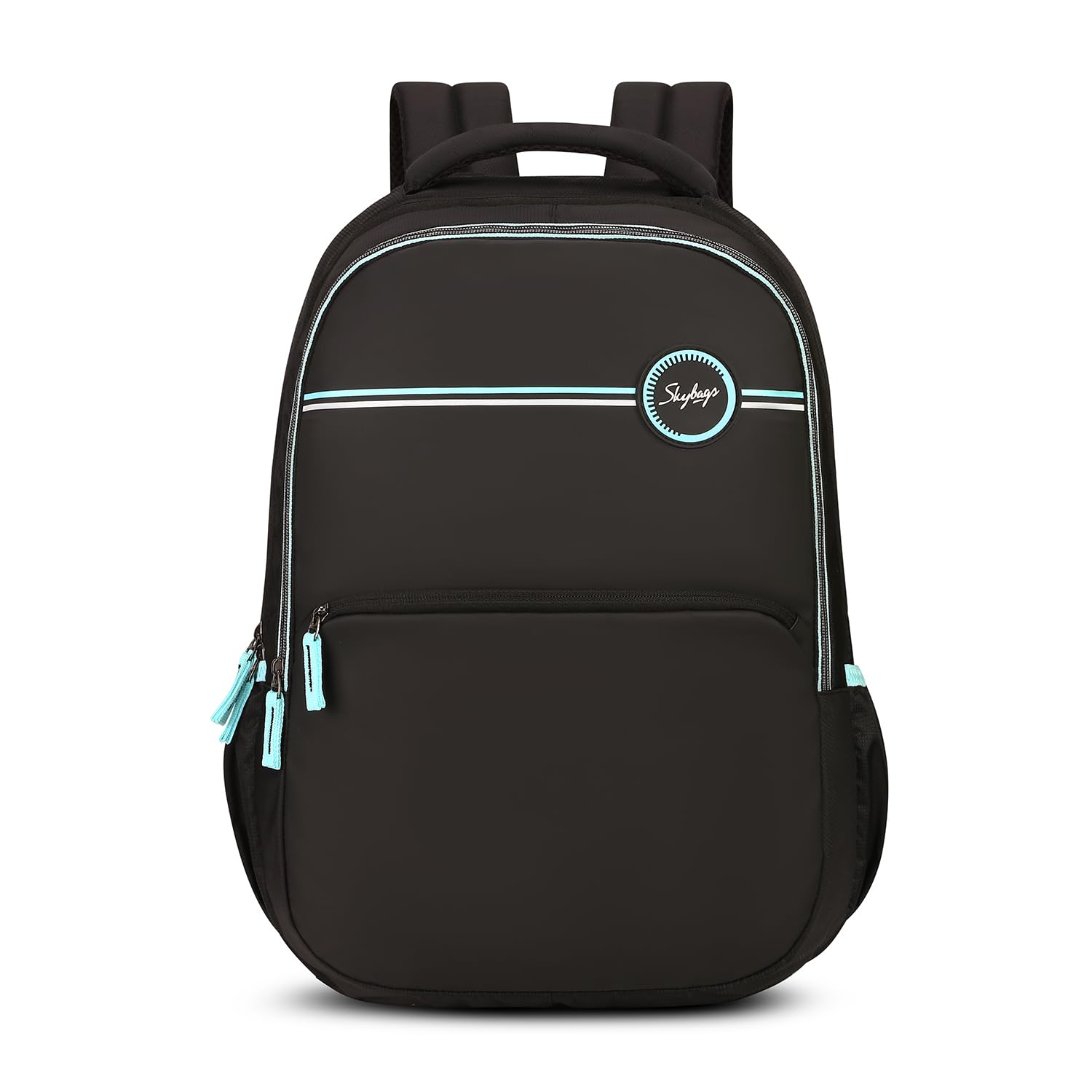 Skybags Thrive 17 Inch Compatible Laptop Backpack 30L | 3 Compartments with Quick-Access Front Pocket | Padded Back Panel & Side Bottle Pockets | Office & Travel Backpack for Men & Women-image-11