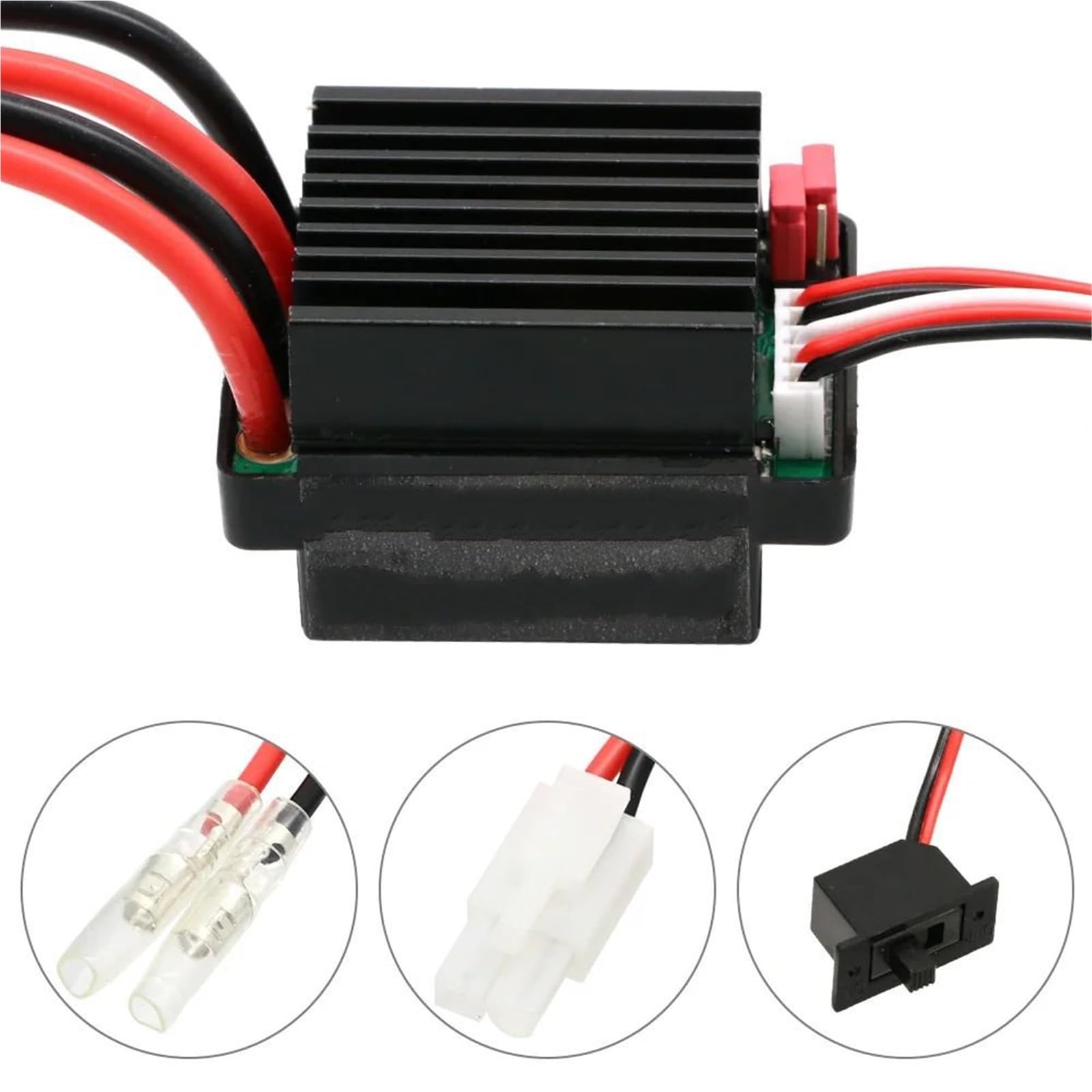 Per Hobby 320A 6-12V Regolatore Velocità Motore ESC Spazzolato W/2A BEc Accessorio Modello RC Veicoli Fuoristrada Sostituzione Modificata ESC RC