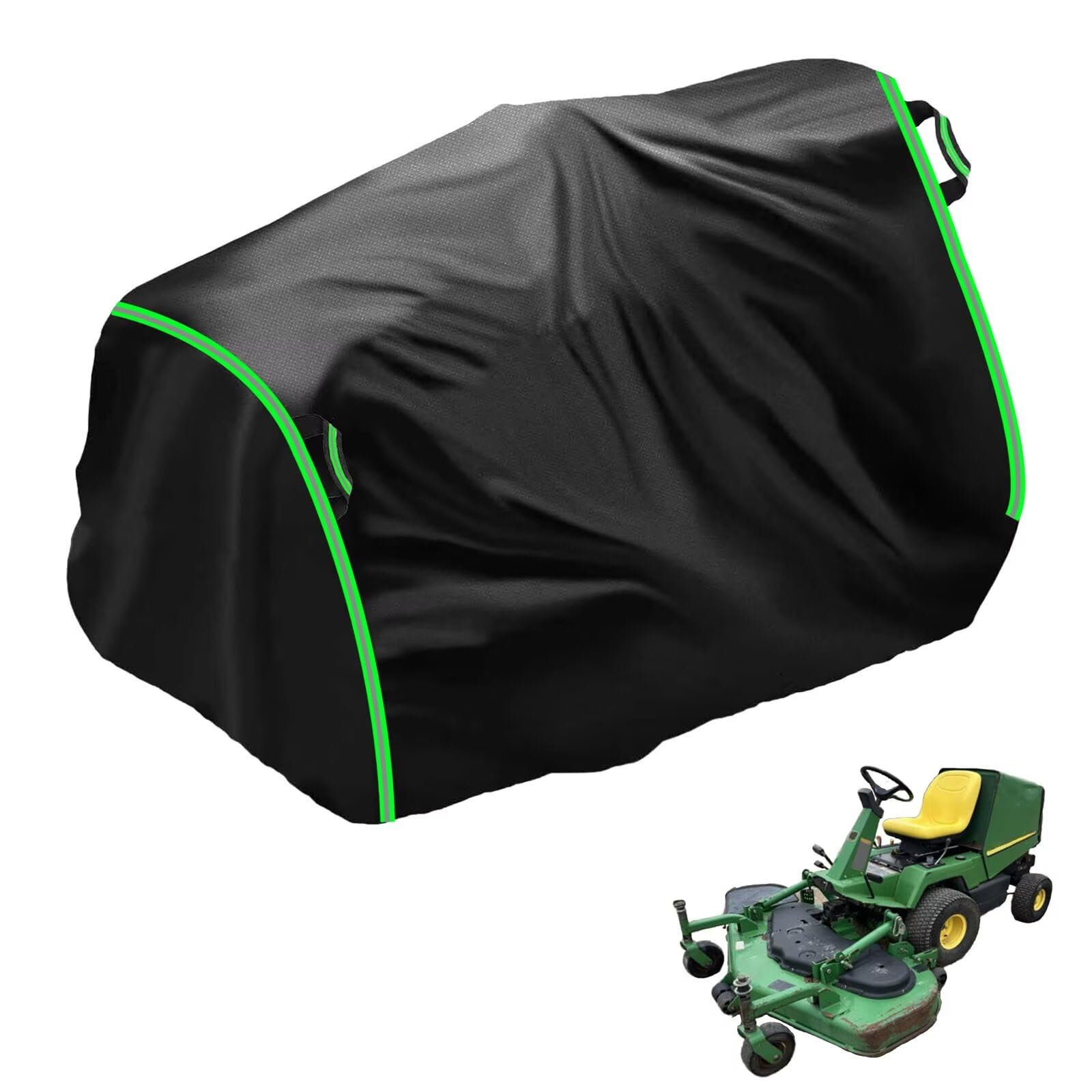 Outdoor ride on mower cover Compatible with John Deere F735 ,waterproof, sunproof,rainproof, dustproof, sturdy and durable, all-weather protection