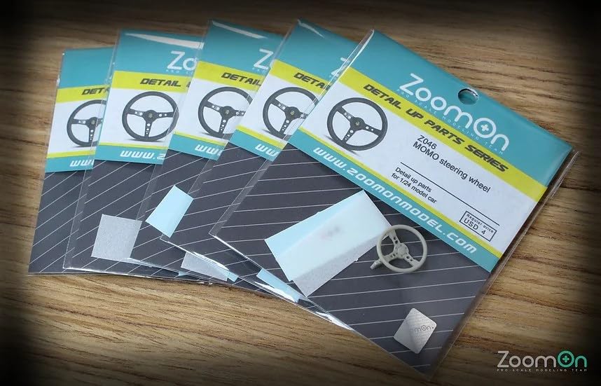 Amazon.co.jp: ZoomOn Z046 1/24 MOMO Steering Wheel : Hobbies