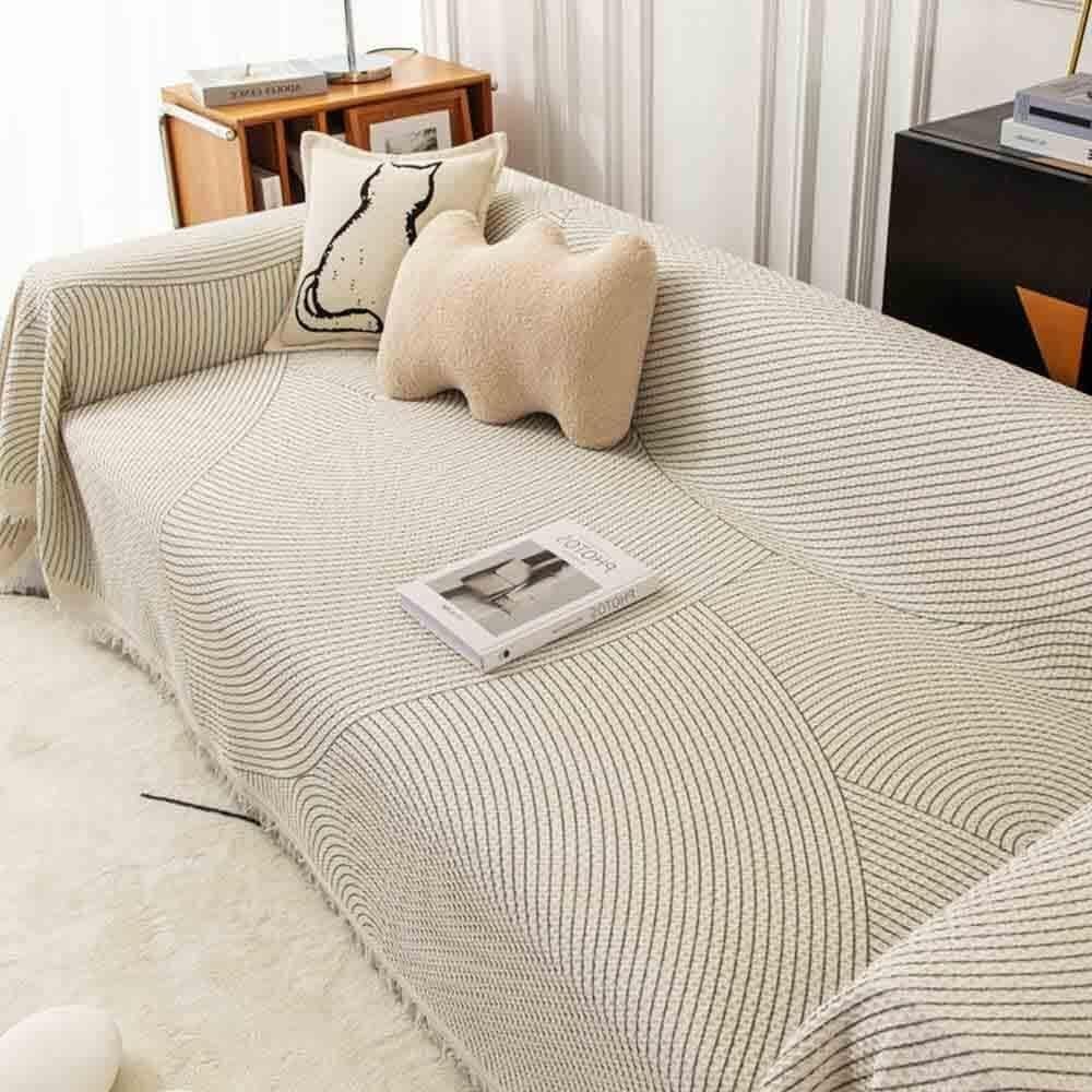 JvFbjLF Machine-washable Breathable Sofa Cover Soft And Elegant Home Décor Stylish Furniture