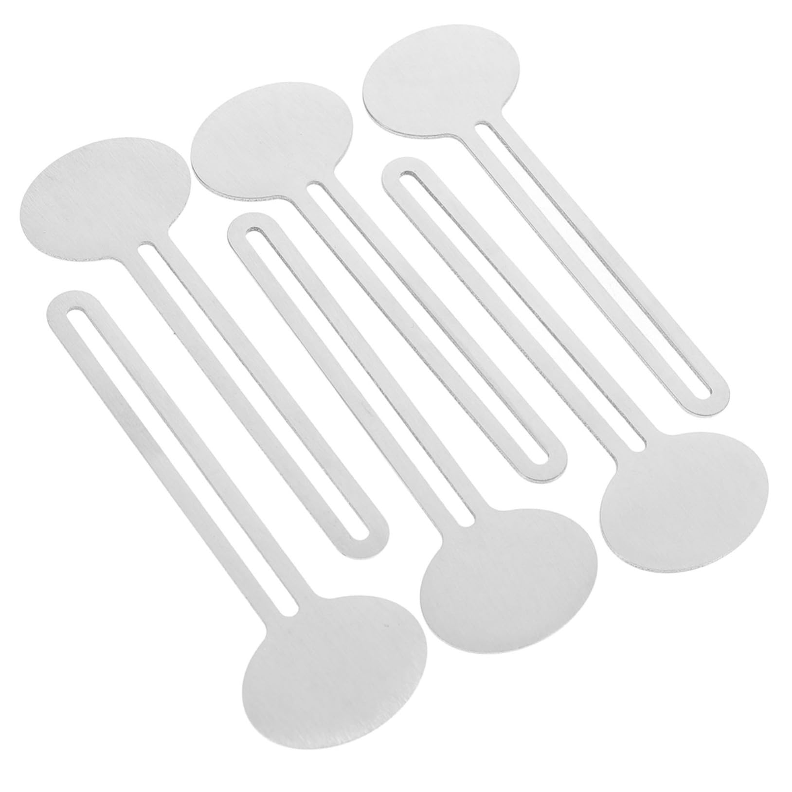 VILLFUL Othpaste Tube Squeezer Tool 6pcs Metal Squeezers for Efficient Paste Glue Dispensing