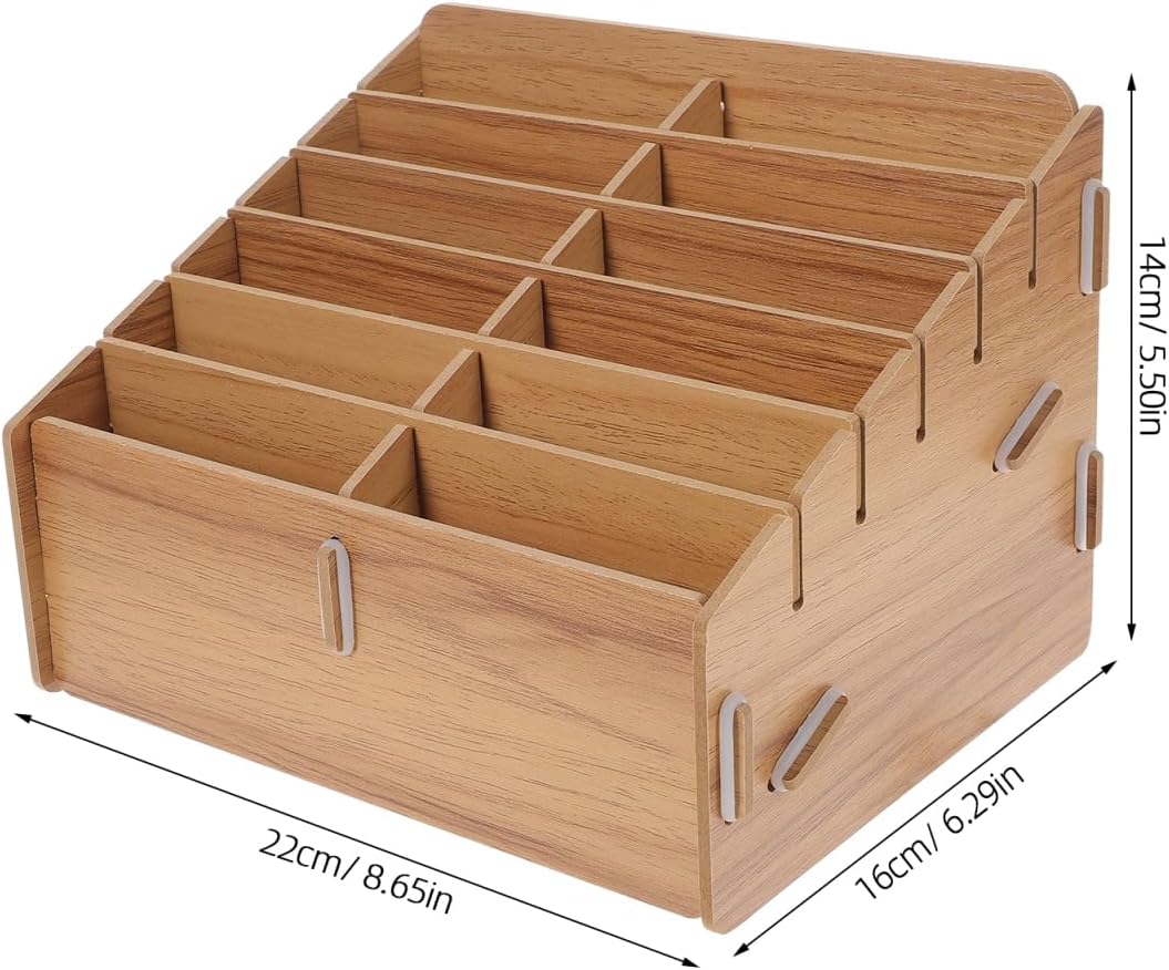 MAGICLULU Multi-Grid Card Sorter Box Portable Trading Card Storage Case Collectible Organizer for Game Cards Compact 8.66 X 6.29 X 5.51 in 1 pack image 4