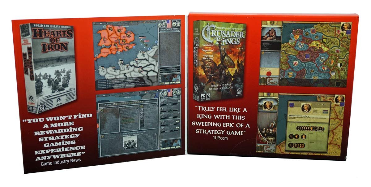 Crusader Kings/Hearts of Iron (Jewel Case) - PC 2