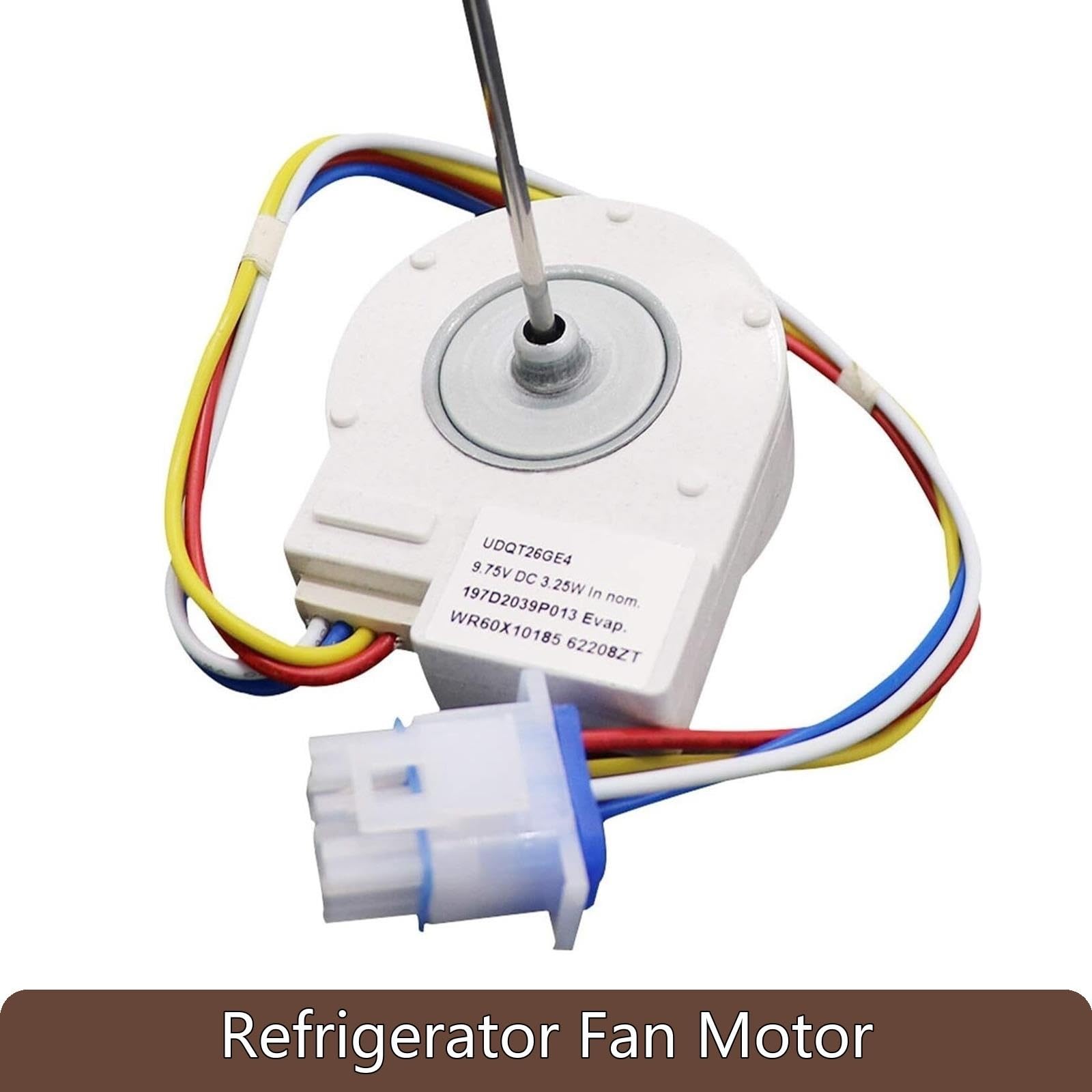 Motor De Ventilador De Refrigerador WR60X10185, Compatible Con GE,WR23X10353 WR23X10355 WR23X10364 PS1019114 AP3875639 WR60X10043 UDQT26GE