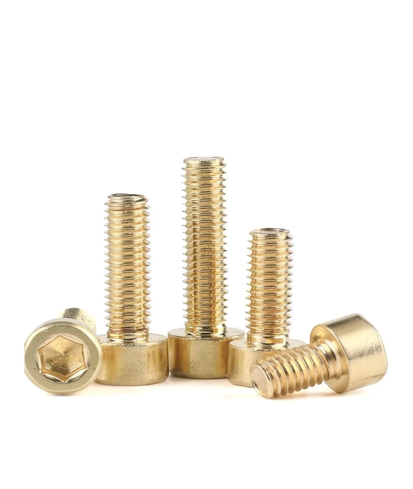Sechskantschraube aus reinem Kupfer, M3 M4 M5 M6 M8 M10 M12(M12x30mm 2pcs)