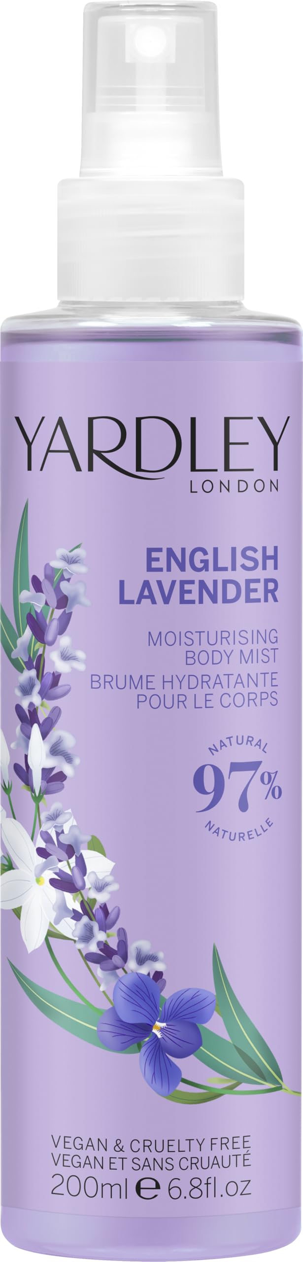 London English Lavender Fragrance Mist 200 ml